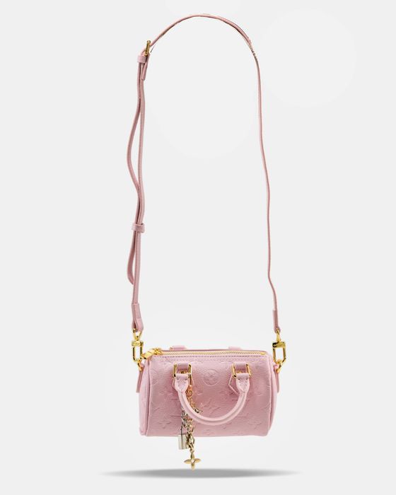 Сумка Louis Vuitton Mini Speedy рожева