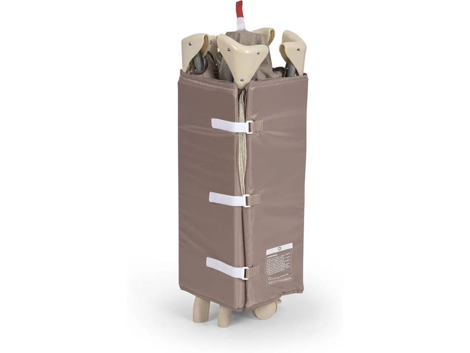 Vende-se Berço de Viagem MS Oxford Aço, Nylon Bege (125 x 77 x 65 cm)