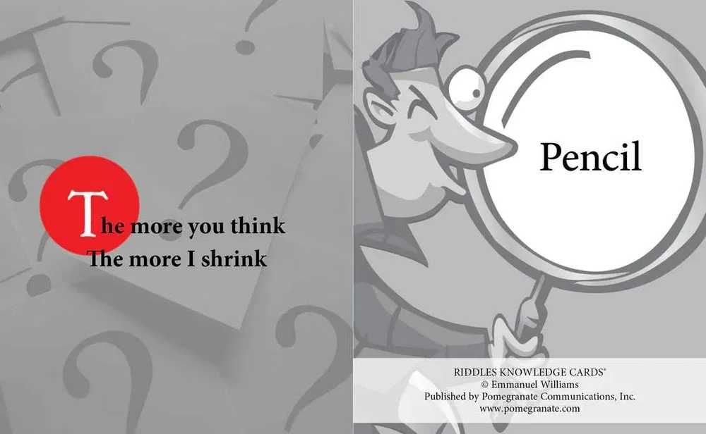 Картки Riddles Knowledge Cards з загадками англійською мовою