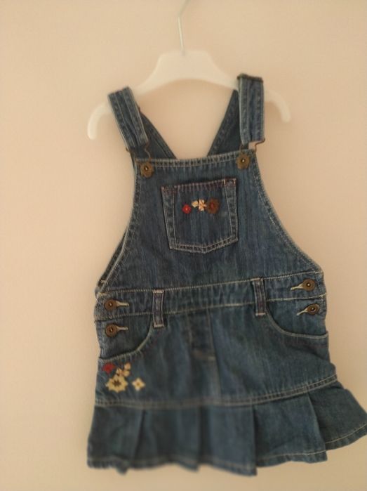 Girls' Overalls with Shorts, Size 4/5