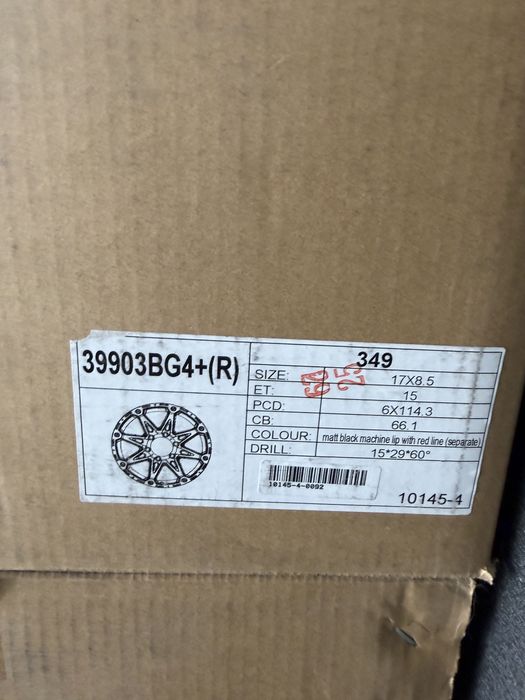 Jantes Alumínio Torke 17” – Novas – 700€ (Jogo de 4) Navara D23/Mercedes X