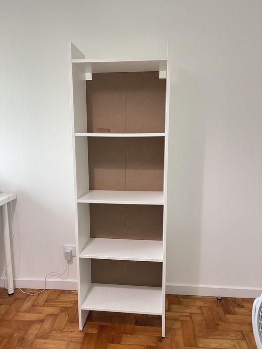 Estante Branca - (50x25x160cm)