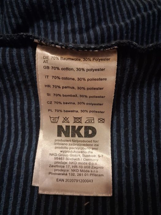 Granatowa bluza damska z kapturem XL