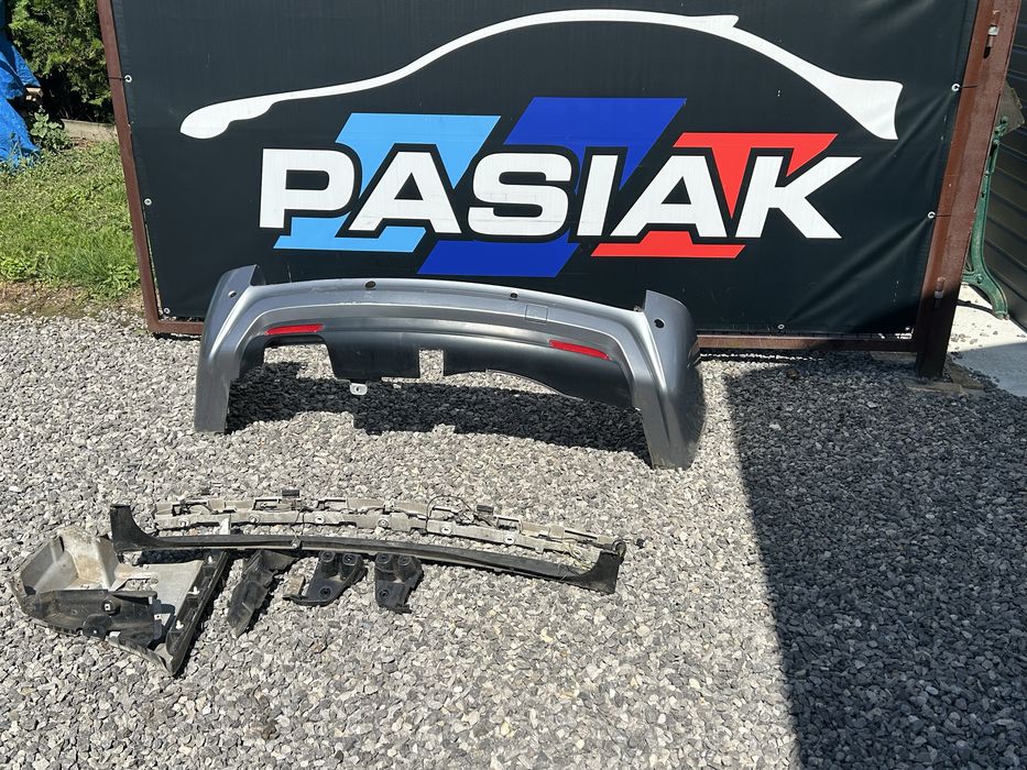 Zderzak tyl tylny mpakiet e83 x3 silbergra a08 WYSYLKA prosty Kompletny