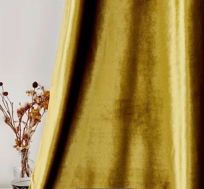 cortinas douradas