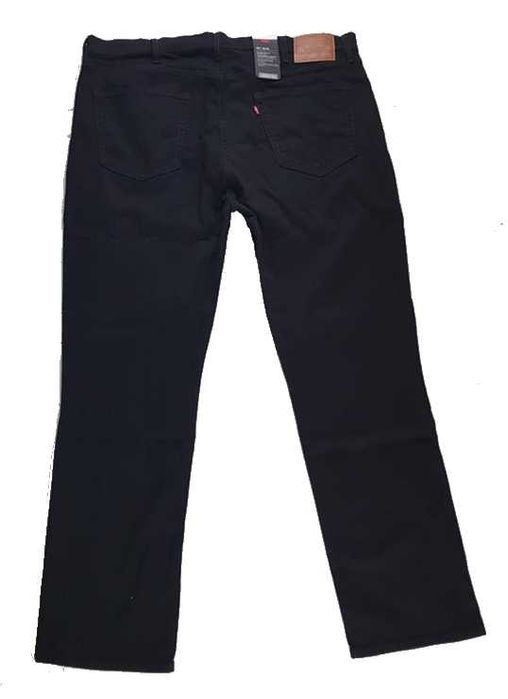 Czarne jeansy Levi's 511 Slim męskie Big&Tall nowe Levisy duże W46/L34