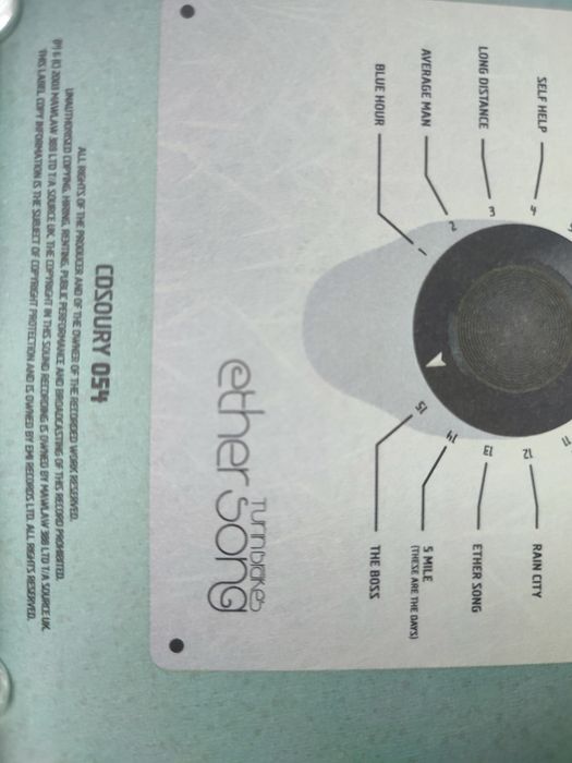 CD turin blakes / ether song