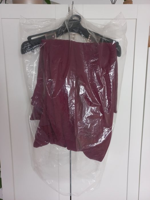 Vestido bordout costas abertas