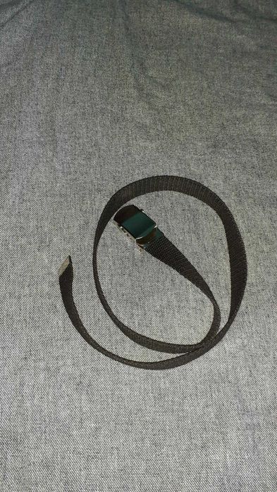 Cinto de pano ajustável preto