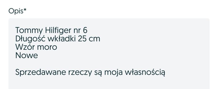 Tenisowki TH 25 cm moro