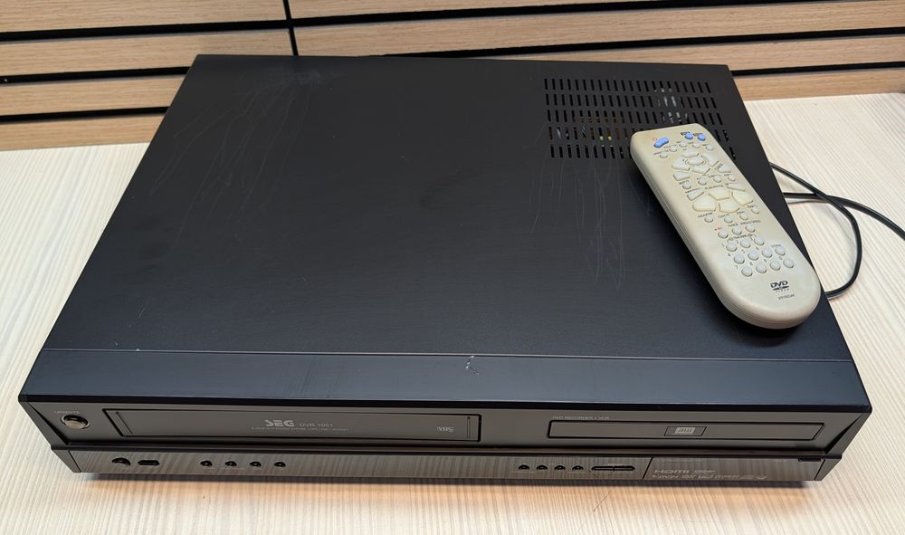 SEG DVR1051#Nagrywarka DVD VHS #6HD #HDMI #USB #DV #PL Menu #DivX#Pilot #Przegrywanie VHS na DVD