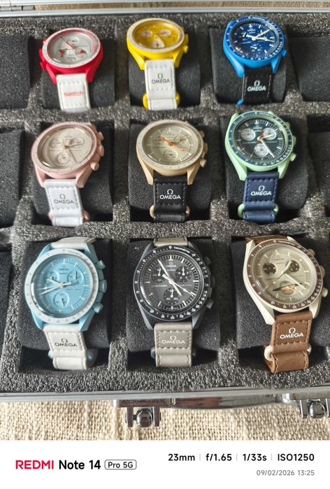 colecção Relógios Omega swatch