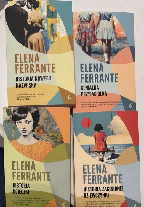 Ellena Ferrante - 4 ksiazki komplet