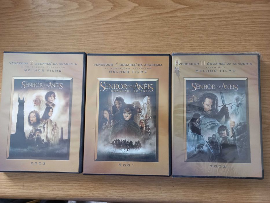 Dvds O Senhor dos Aneis
