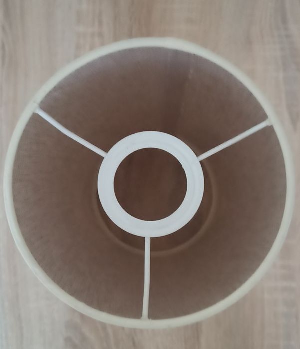 Abażur tuba boho juta 35 cm, nowy. klosz