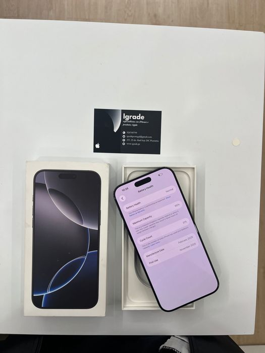 Iphone 16 Pro Max de 256GB IMPECAVEL