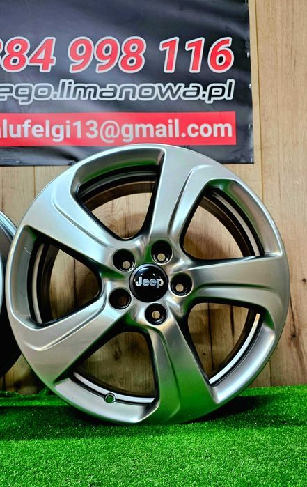 NOWE ALUFELGI JEEP - 17x5x110 - Cherokee, Renegate, Compass