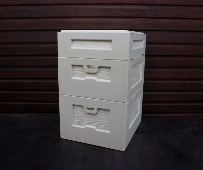 Двухкорпусний вулик Дадан  ППУ цільнолиті. Одного разу і на все життя!