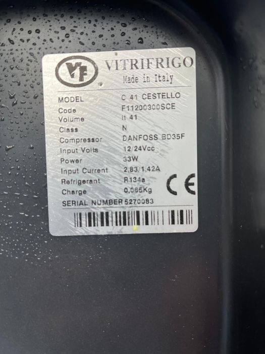 Frigorífico para camião/caravana