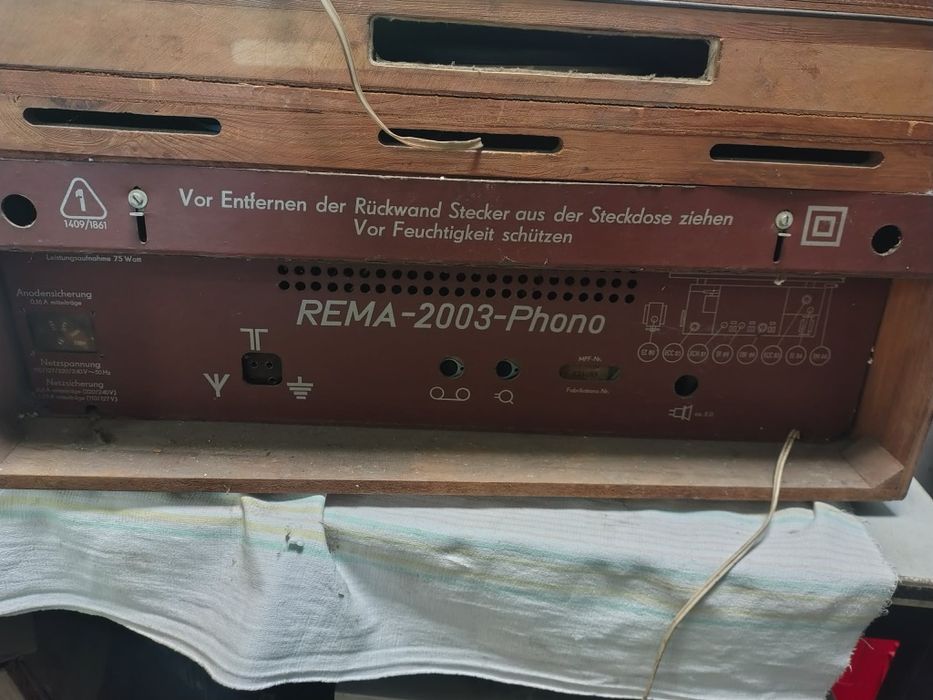 Radio lampowe RAMES 2003