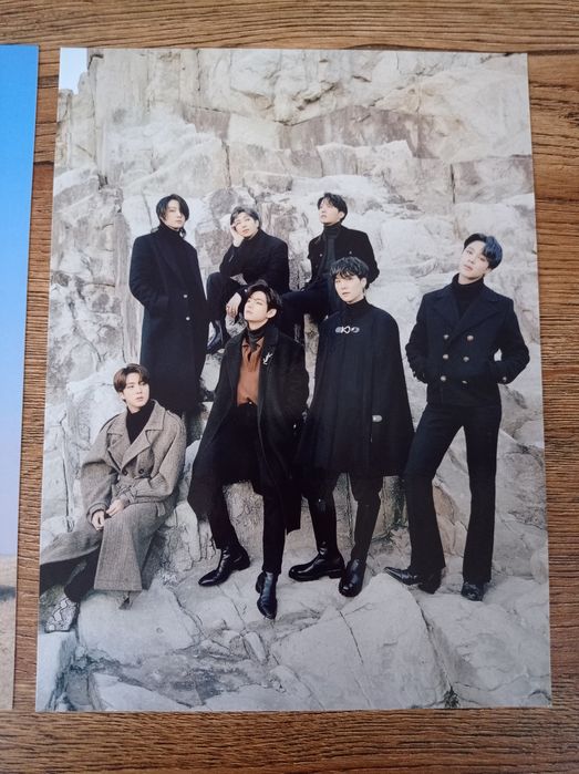 BTS Winter Package duże postcard set 2szt Rydułtowy • OLX.pl