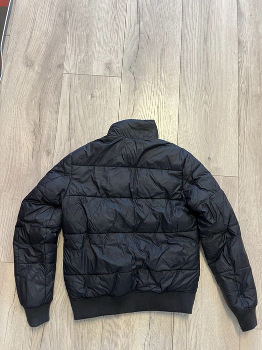 Zimowa meska kurtka puchowa Tommy Hilfiger, czarna, ciepla r. XS