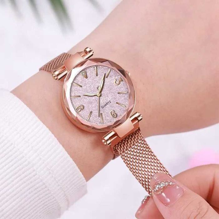 Moda Feminina Relógios Simples Relógio De Pulso Luxo
