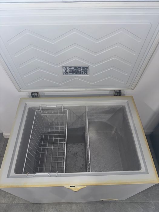 Arca congeladora a funcionar a 100%