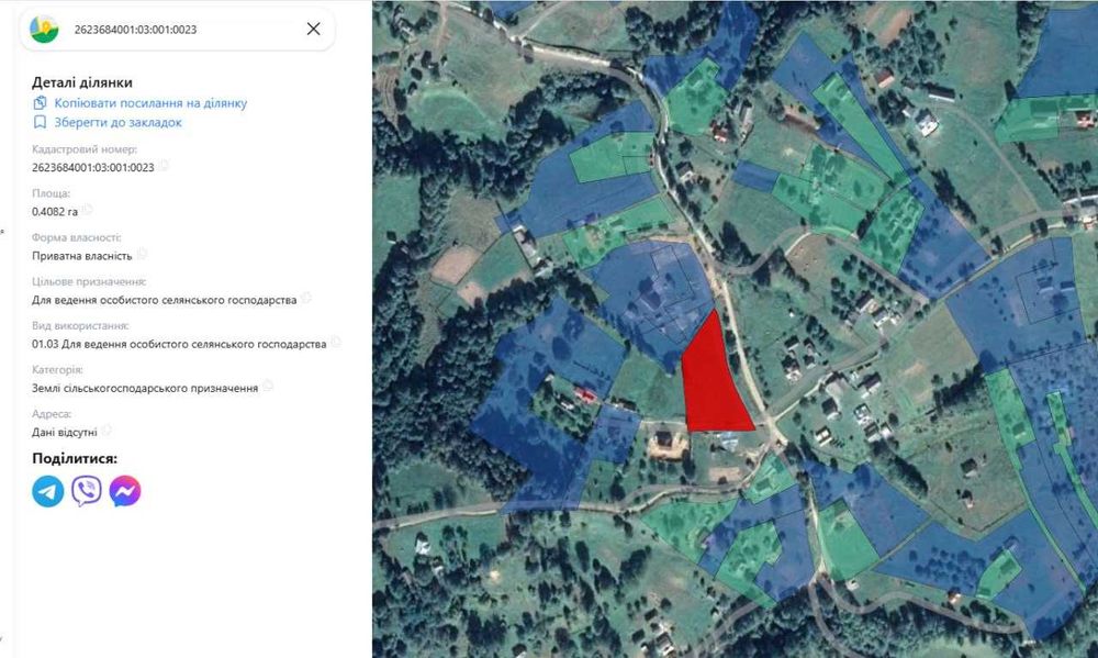 Унікальна пропозиція: 0.4 га в Космачі - перспективна інвестиція в горах!