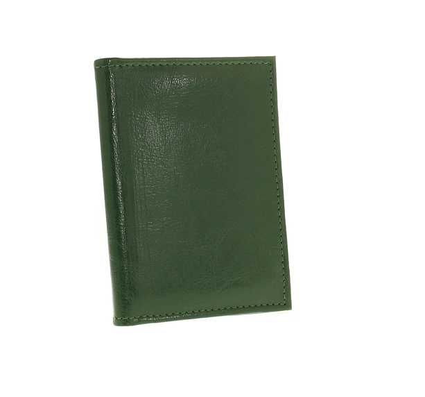 Skórzana okładka na dowód rejestracyjny OC 6 kolorów zielona