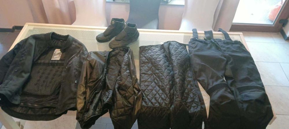 Komplet odzieży motocyklowej