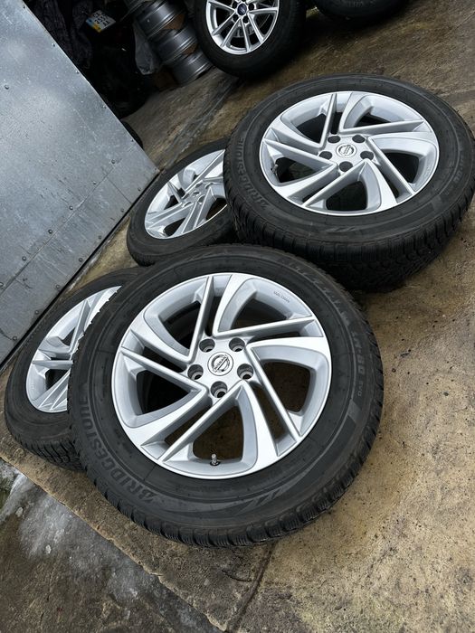 Диски 5/114,3 R17 +Зимові шини Nissan Qasqai Juke Roque X-Trail Kadjar