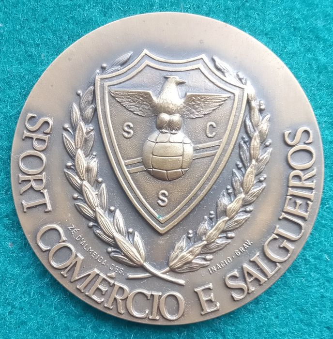 Medalha sport comércio e Salgueiros