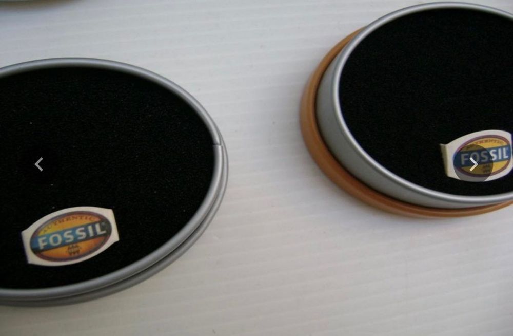 2 Caixas para aneis da Fossil - NOVAS !