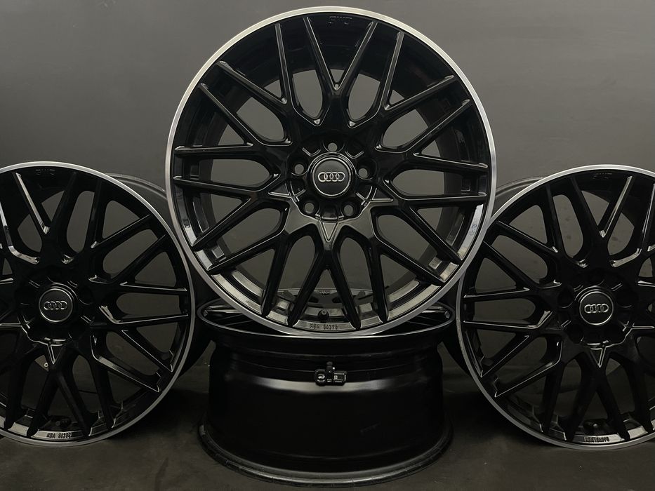 Диски R18 5x112 Et30 8J. Audi A6 C8 C7 A4 B9 B8 A8 A7 A5 Q7 Q5 Q3 E-tron VW Touareg Tiguan Mercedes W222 W221 W220 W213 W212 W211 W206 W164 W166 W167