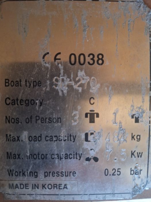 Ponton Sun Marine 270