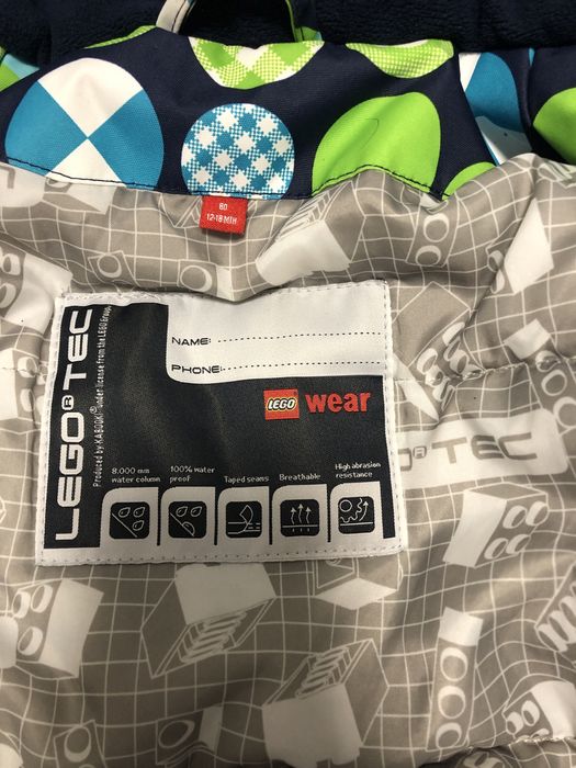 Zestaw zimowy Lego Wear 12-18 miesiecy