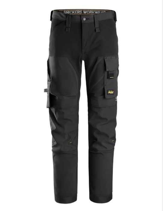 Spodnie snickers 6375 czarne, rozmiar 88