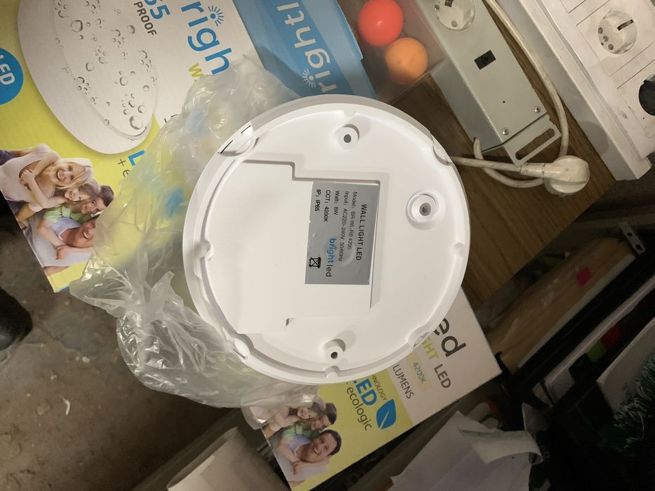 Candeeiros luz led