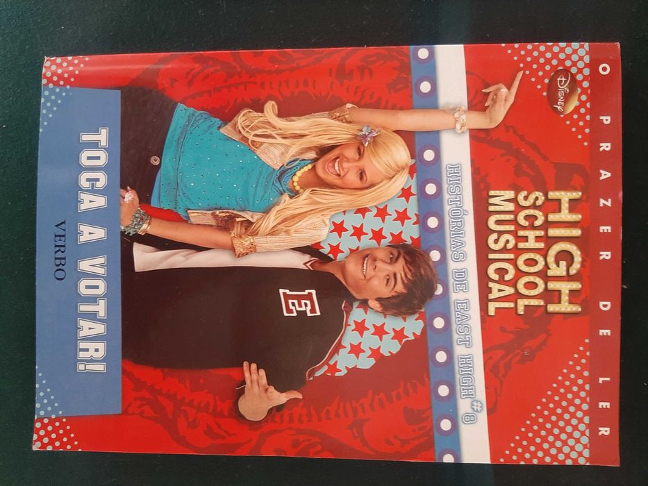 Livro Juvenil -High School Musical:Toca a Votar/Histórias de East High