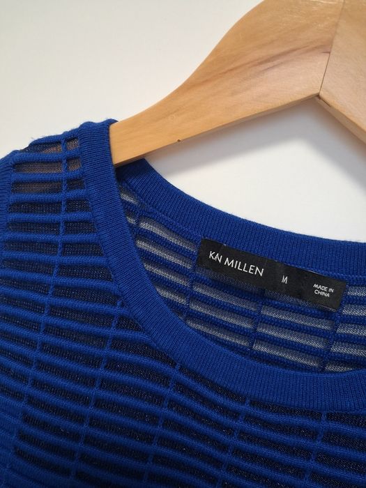 Karen Millen chabrowa sukienka mini M