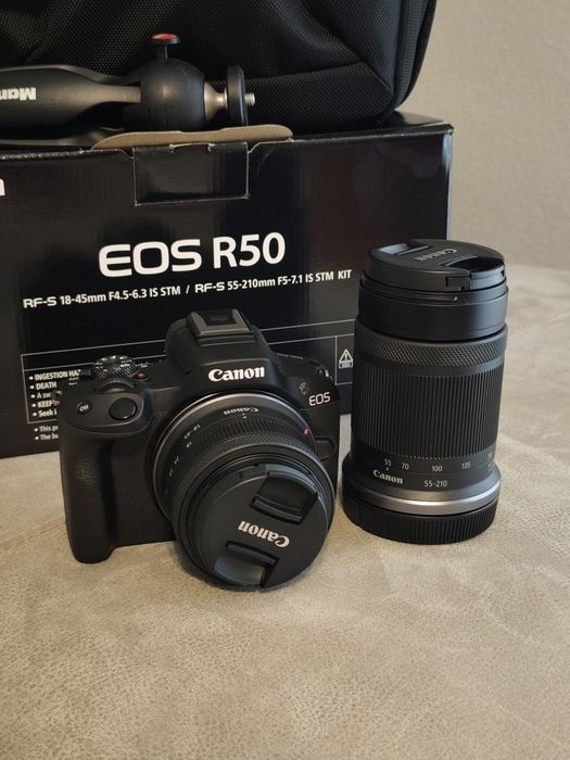 Canon EOS r50 kit rfs 18-45mm