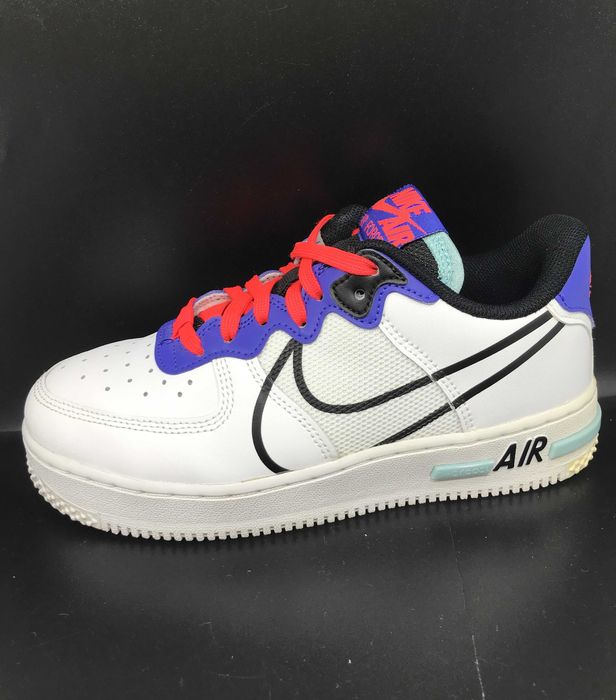 NIKE Air Force 1 React (GS) r.37,5 oryginalne buty młodzieżowe
