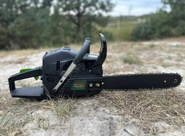 Бензопила Бош BOSCH 6.3 кВт, Цепная пила Бош шина 45 см