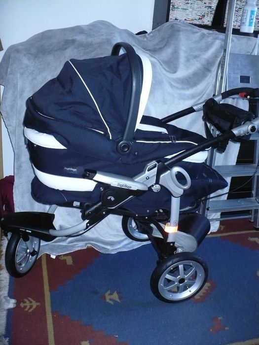 Peg Perego GT3 Completo głęboki,spacerówka,fotelik,baza