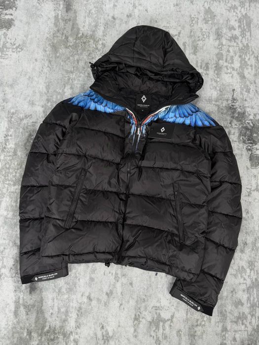 Куртка пуховик Marcelo Burlon пухан марсело бурлон