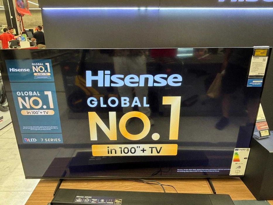 TV HISENSE 65E7S (QLED - 65'' - 164 cm - 4k Ultra HD - Smart TV)