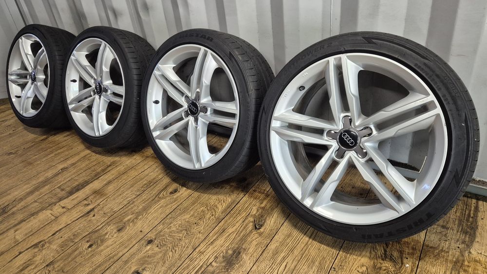 Felgi Koła Audi 18" 5x112 z oponami 225/40 R18 A3 8p 8v 8y A4 B6 B7 B8 TT Vw