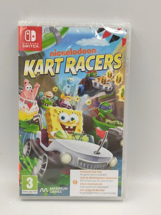 Na Lewara Gra Nintendo Switch Nickelodeon Kart Racers