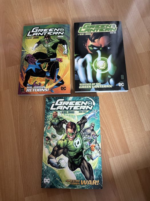 Komiksy green lantern 1-3